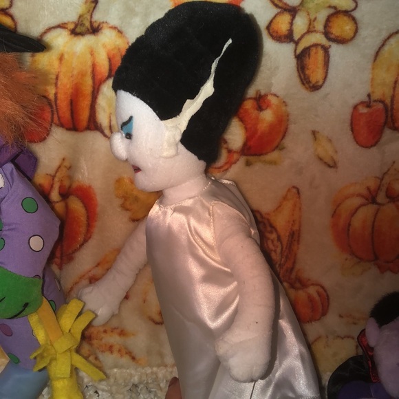 Halloween Plush Lot Witch, Universal Studios Bride of Frankenstein and Vampire - Picture 4 of 5